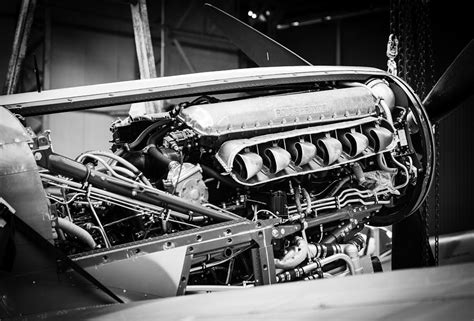 Rolls Royce Merlin Engine on a Supermarine Spitfire Photograph by Peter ...