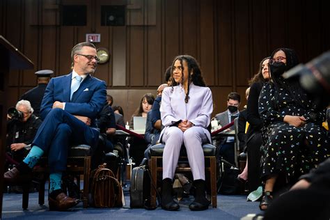 Photographs of Ketanji Brown Jackson's Family at Hearings - Mass News