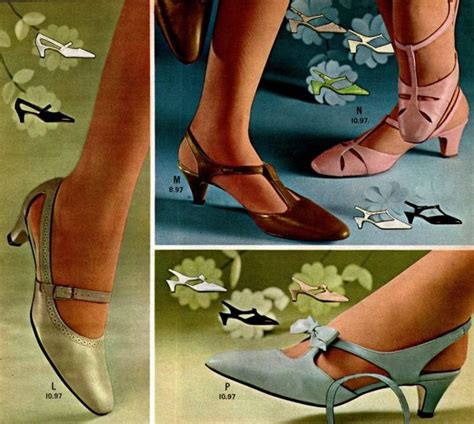 These shoes were made for walkin': Retro '60s shoes for women from the ...