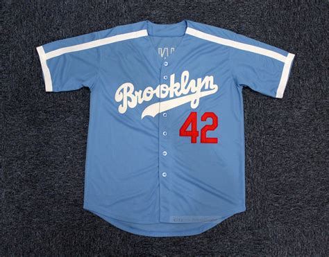 Throwback Jackie Robinson 42 Brooklyn Baseball Jerseys | Etsy