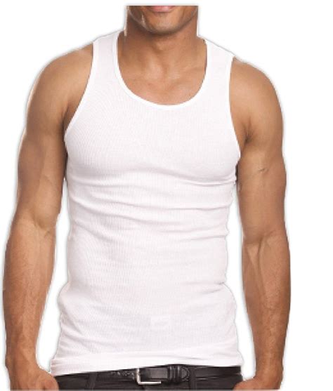 ToBeInStyle Men's A-Shirt Tank Top Muscle Shirt - Walmart.com