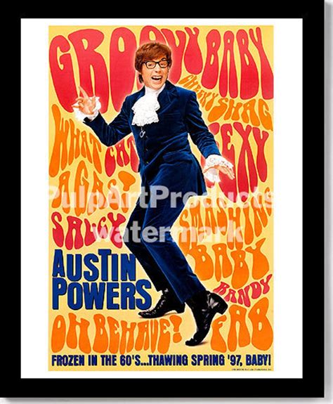 AUSTIN POWERS Film Poster | Etsy