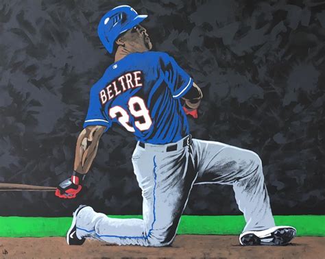 Adrian Beltre Texas Rangers - Painted Christ