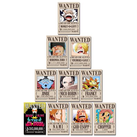 NEW BOUNTY - One piece Straw Hat Wanted Poster - (After Wano Arc or ...