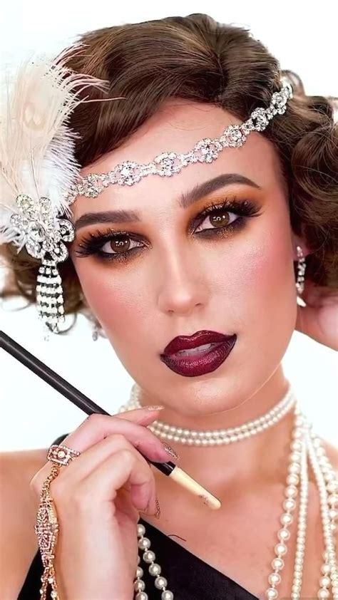 Flapper Girl Makeup