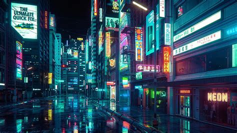 Artistic, City, Neon, Cyberpunk, HD wallpaper | Peakpx