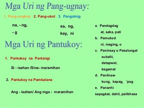 Pang ugnay - powerpt.