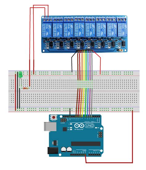 4 Channel Relay Board Circuit Diagram