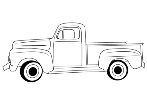 30+ Pickup Truck Coloring Page | Free Wallpaper