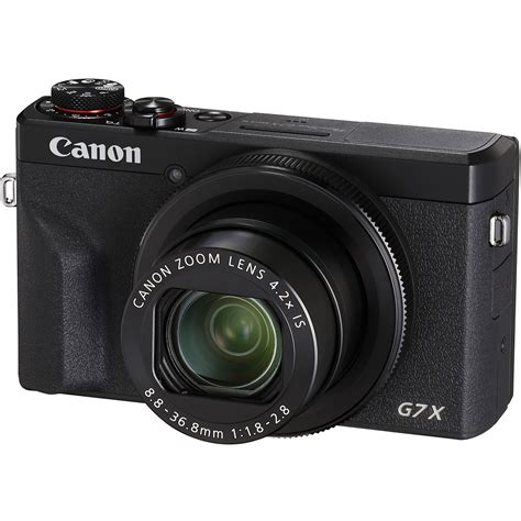 Canon PowerShot G7 X Mark III Digital Camera (Black) 3637C001