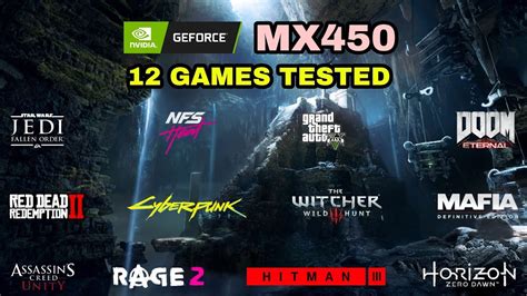 Nvidia GeForce MX450 Gaming Test ! 2021 - YouTube