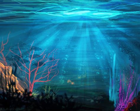 Underwater Landscape by KT-ExReplica on DeviantArt