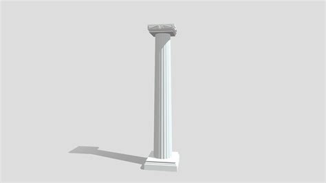 Doric Pillar - Download Free 3D model by stawade [c248738] - Sketchfab