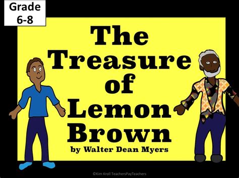 "The Treasure of Lemon Brown" NO PREP! | Teaching Resources