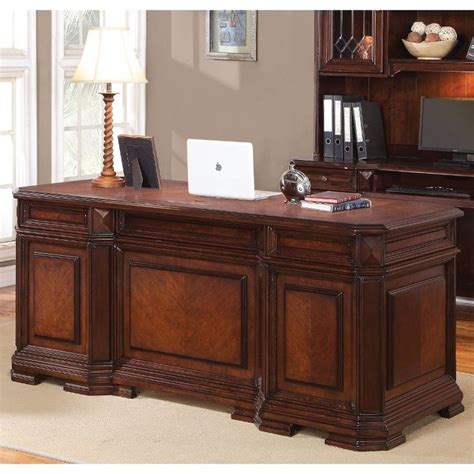 Cherry Wood Executive Computer Desk - Westchester | RC Willey | Cherry ...