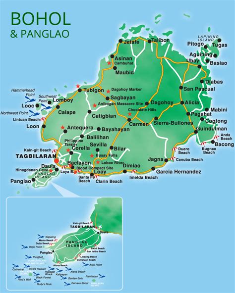 Map Of Panglao Island Bohol - Keely Melessa