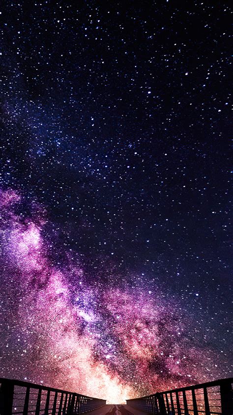 Starry, Night, Sky, Scenery, 4K, #6.443 Wallpaper