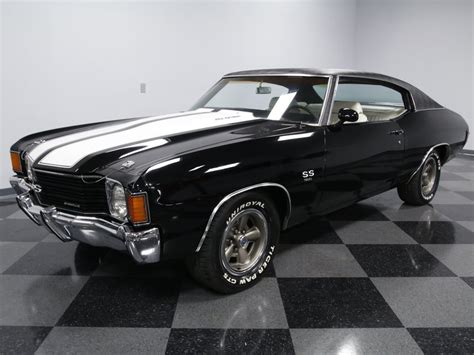 Black 1972 Chevrolet Chevelle Ss 396 For Sale | MCG Marketplace