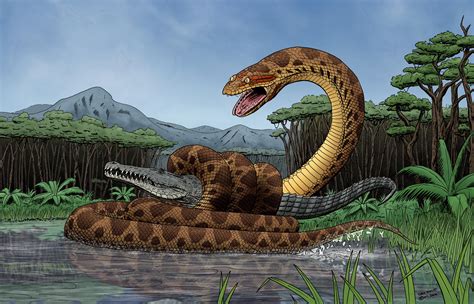 Titanoboa, a giant snake that ruled over South America about 60 million ...