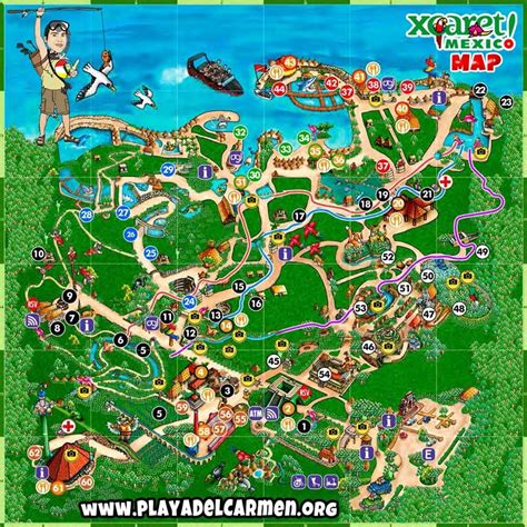 Xcaret Mexico Resort Map - Get Latest Map Update