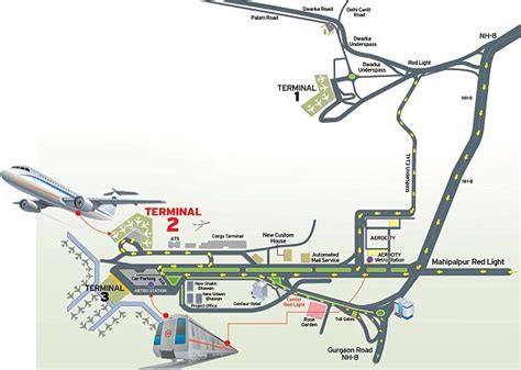 Delhi Indira Gandhi International Airport Terminal, Map, Code Guide