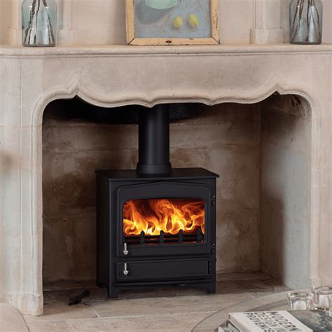 Woodwarm Fireview Eco Vintage - 5kW - Calido Logs and Stoves