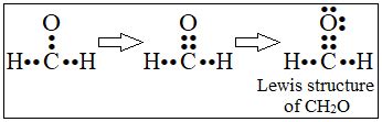 What is the Lewis dot structure for CH2O? | Homework.Study.com