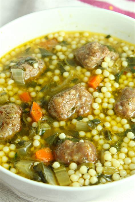 italian wedding soup meatballs - Myung Cordova