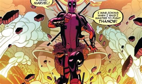 Review: Deadpool vs. Thanos - ComicBookWire