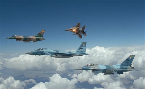 F-15 and F-16 aggressor squadron. [1600x983] : r/WarplanePorn