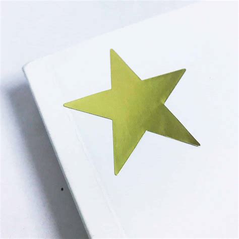 Gold Star Stickers - TownStix