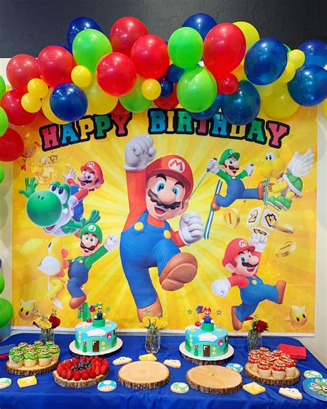 an image of a birthday party with balloons