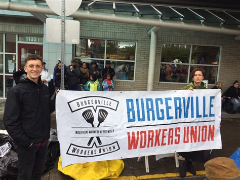 Portland, OR: Workers Picket Burgerville During Floral Parade | It's ...