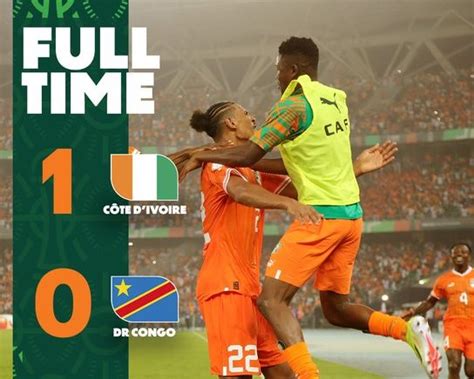 Cote d'Ivoire beat DR Congo to reach AFCON final clash against Nigeria ...