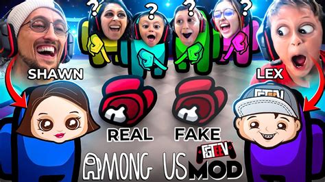 AMONG US but we Modded It! (FGTeeV vs. Fake Bodies Meme Mod) - amongus ...