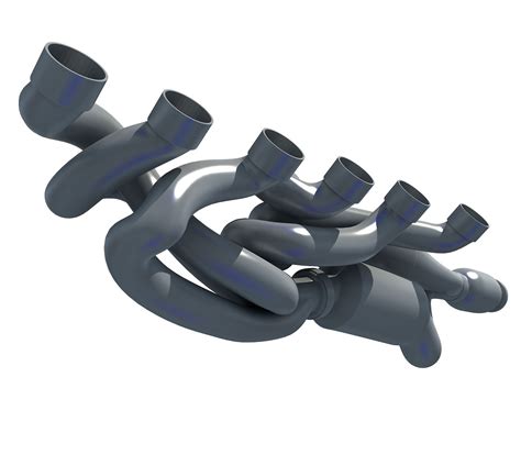 3D model Exhaust Manifolds | CGTrader