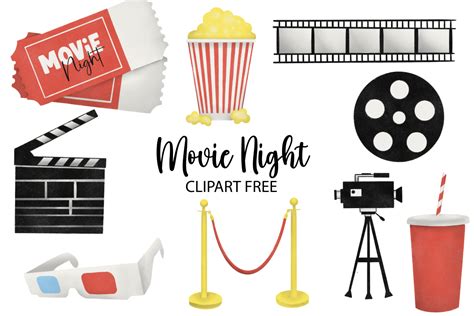 Hollywood Movie Clipart For Kids