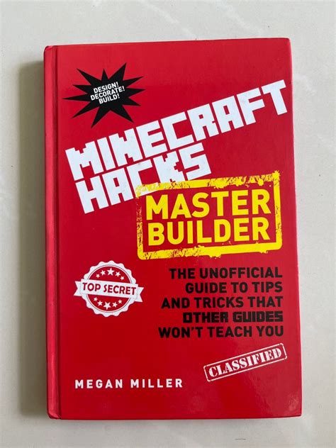 Minecraft Building Tutorial Book -BRAND NEW, Hobbies & Toys, Books ...