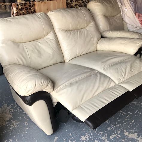 SCS Recliner Italian leather sofas in DN6 Doncaster for £280.00 for ...