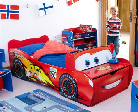 Cars Lightning McQueen Toddler Bed - Red | Catch.com.au