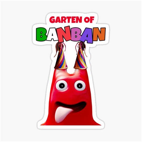 "banban garten of banban banban garten banban garten" Sticker for Sale ...