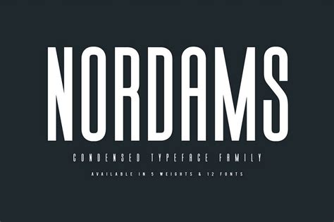 50+ Best Condensed & Narrow Fonts of 2021 | Yes Web Designs