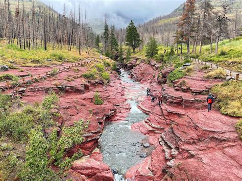 Red Rock Canyon in Waterton Lakes National Park - Out & Across