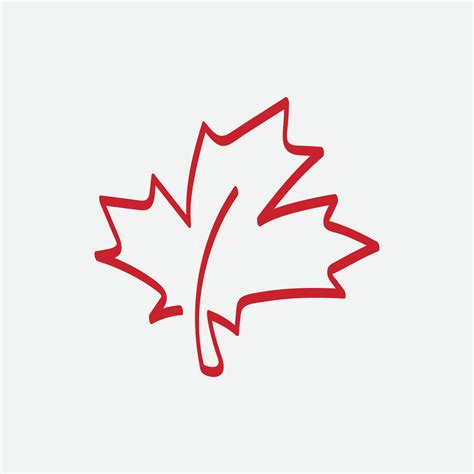 Maple leaf logo, Red maple leaf, Canada symbol, Red Canadian Maple ...