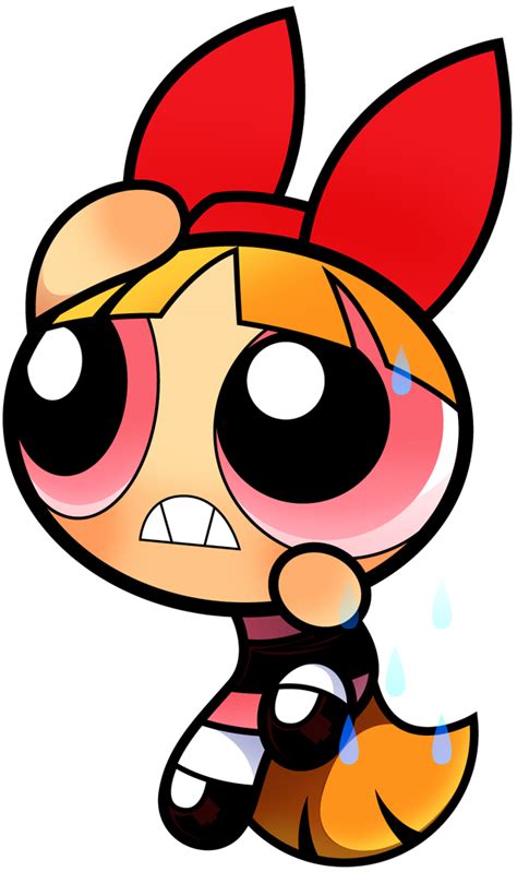 Image - Blossom Nervous.jpg | The Powerpuff Girls: Action Time Wiki ...