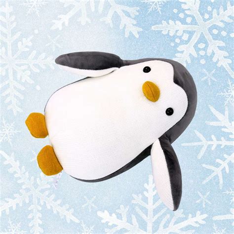 Cute Knitted Penguin Stuffed Animal - PlushThis| Plushies & Stuffed Animals