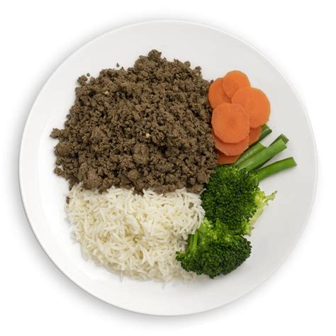 Beef Mince with Basmati Rice and Mixed Vegetables - Muscle Chow