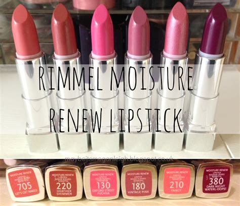 Rimmel London Moisture Renew Lipstick's - Maybe Its Megan Leigh