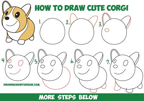 Cartoon Animals Step By Step Drawing at GetDrawings | Free download