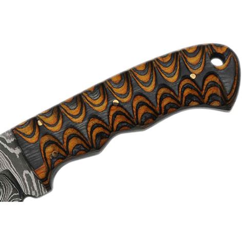 Dual Wood Handle Hunter Knife